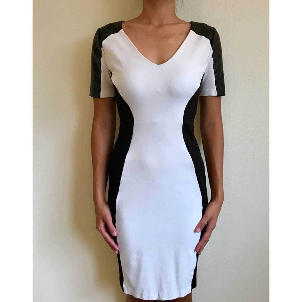 XOXO BLACK & WHITE DRESS